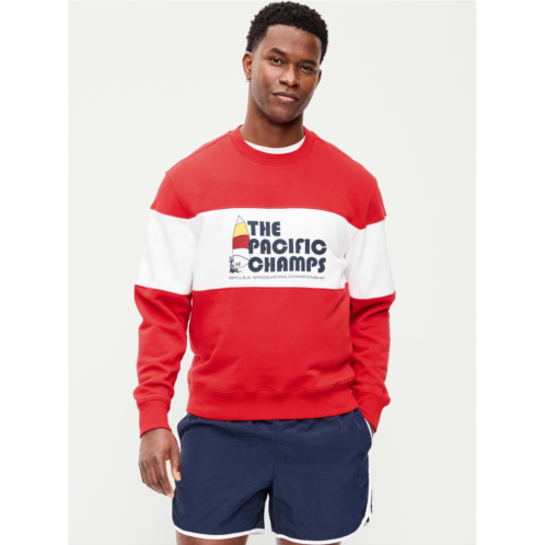 OldNavy Loose Color-Block Crew-Neck Sweatshirt