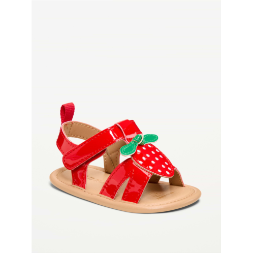 OldNavy Strawberry Patent Sandals for Baby