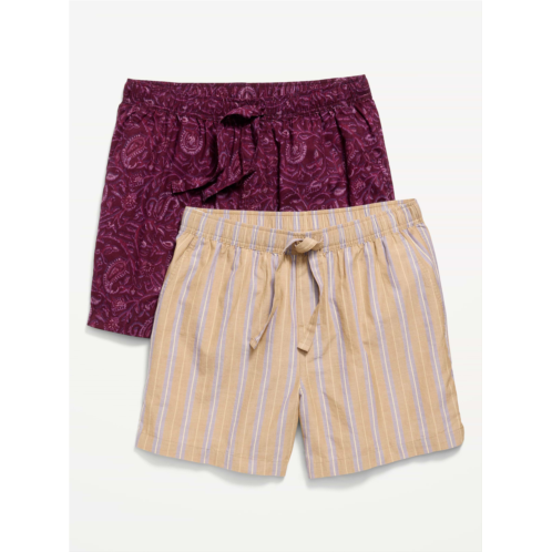 OldNavy 2-Pack Poplin Pajama Shorts