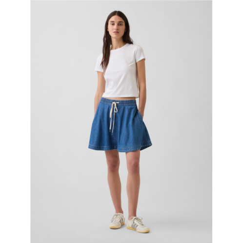Gap UltraSoft Denim Easy Mini Skirt