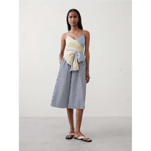 bananarepublic Strappy Wrapped Midi Dress