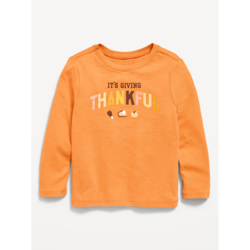 OldNavy Long-Sleeve Unisex Graphic T-Shirt for Toddler