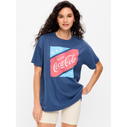 OldNavy Coca-Cola Oversized Tunic T-Shirt
