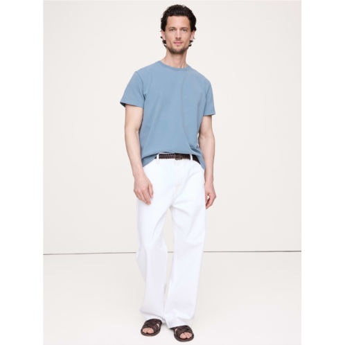 Bananarepublic Heavyweight Cotton Crew-Neck T-Shirt