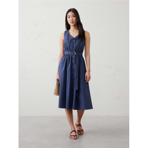 bananarepublic Poplin Knee-Length Dress