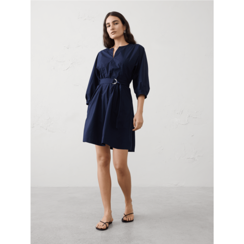 bananarepublic Split-Crewneck Above-Knee Dress