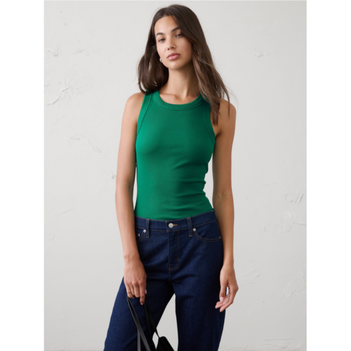 bananarepublic Ribbed Racer Tank