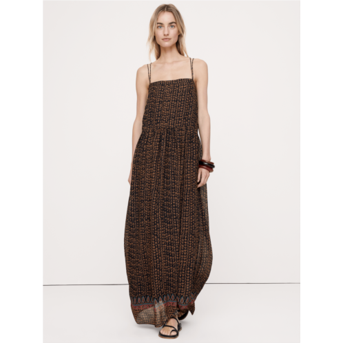 Bananarepublic Georgette Strappy Maxi Dress