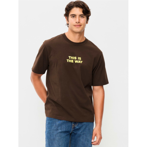 OldNavy Star Wars Heavyweight Garment-Washed T-Shirt for Adults