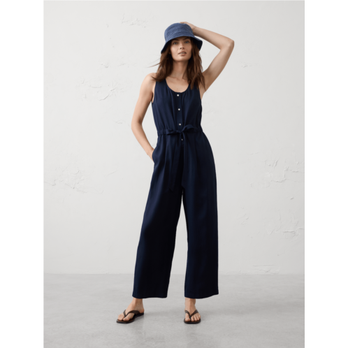 bananarepublic Tencel Cinch-Waist Jumpsuit