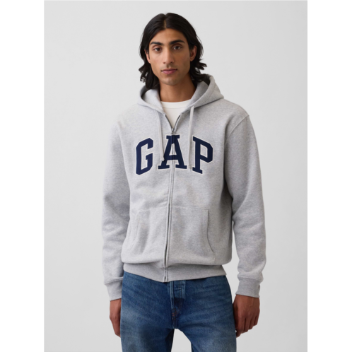 Gap Adult VintageSoft Arch Logo Zip Hoodie