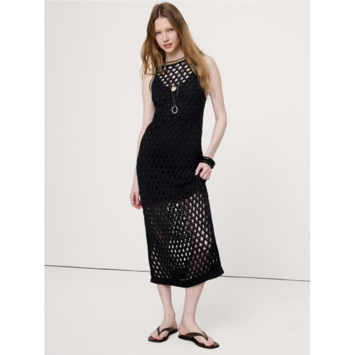 Bananarepublic Cotton Crochet Maxi Dress