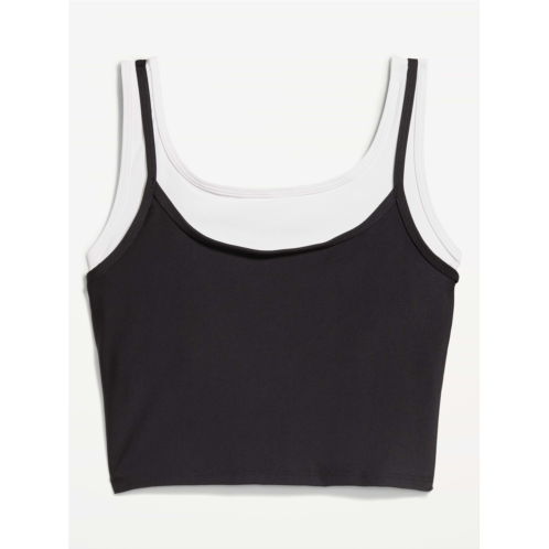 OldNavy PowerSoft Layered Longline Bra