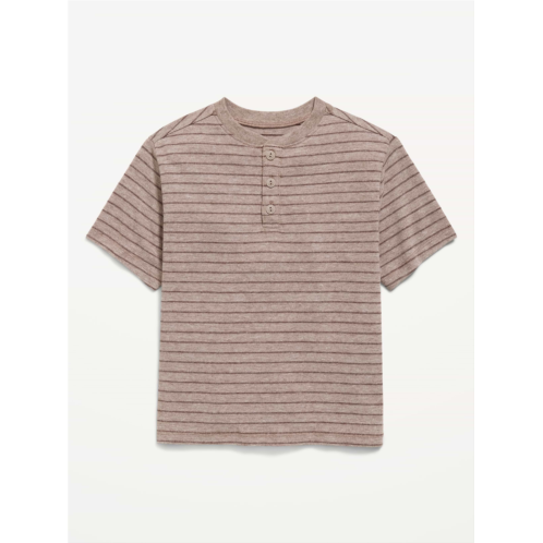 OldNavy Short-Sleeve Textured Striped Henley T-Shirt for Toddler Boys