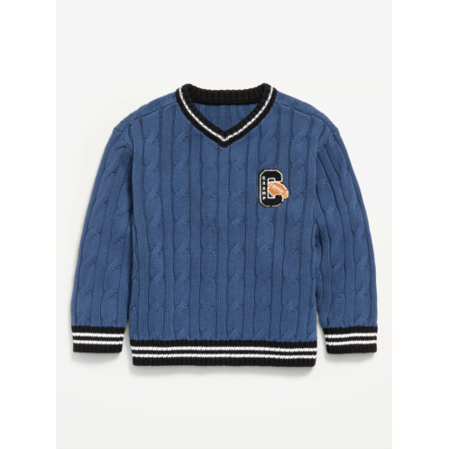 OldNavy Oversized Long-Sleeve Graphic Sweater for Toddler Boys