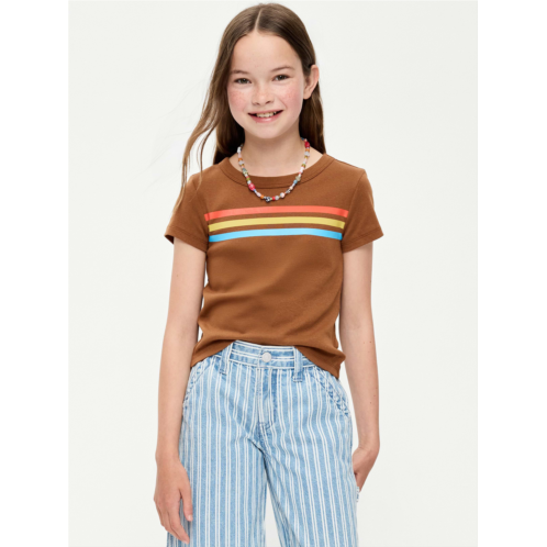 OldNavy Fitted Short-Sleeve T-Shirt for Girls
