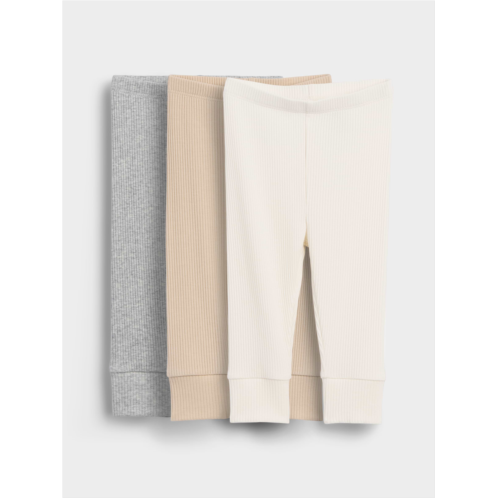 Gap Baby First Favorites TinyRib Pants (3-Pack)
