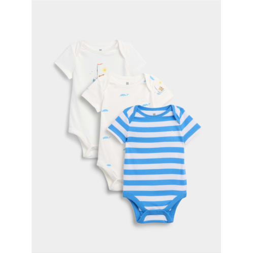 Gap Baby First Favorites Organic Cotton Bodysuit (3-Pack)