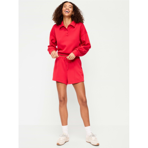 OldNavy Relaxed Dynamic Fleece Pique Shorts