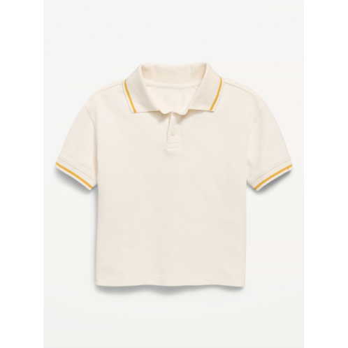 OldNavy Oversized Short-Sleeve Pique Polo Shirt for Toddler Boys