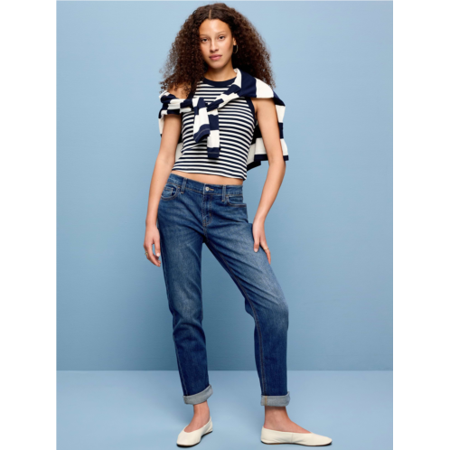 OldNavy Mid-Rise Wow Boyfriend Straight Jeans