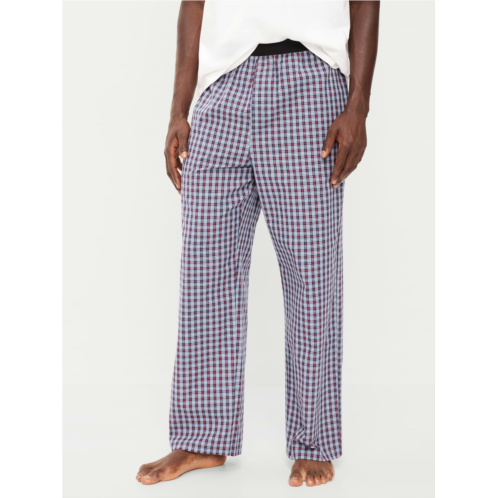 OldNavy Elastic-Waist Poplin Pajama Pant