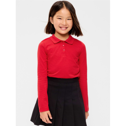 OldNavy School Uniform Jersey-Knit Polo Shirt for Girls