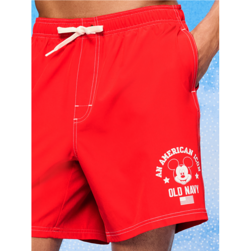 Old Navy x Disney Mickey Mouse Cargo Swim Trunks (7-inch inseam) for Men