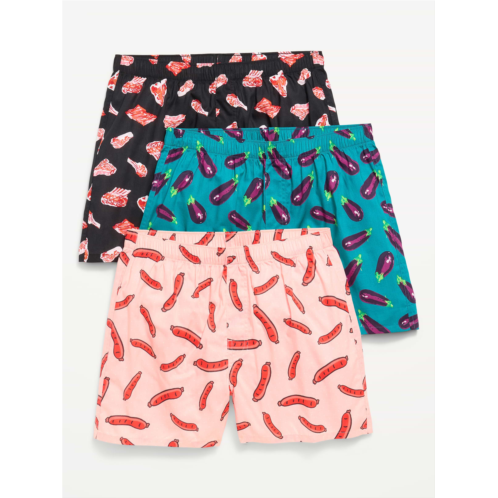 OldNavy Printed Boxer Shorts 3-Pack