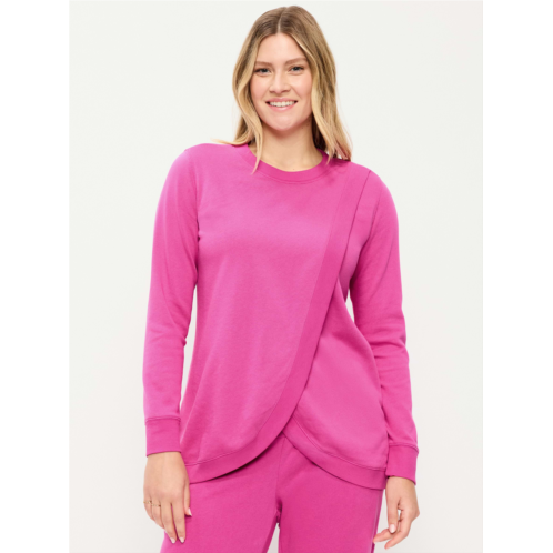 OldNavy Maternity Cross-Front Nursing Tunic