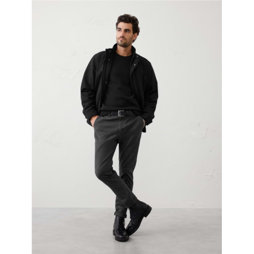 bananarepublic Wool-Blend Mock-Neck Jacket