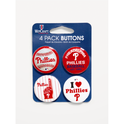 OldNavy WinCraft Philadelphia Phillies 4-Pack Buttons