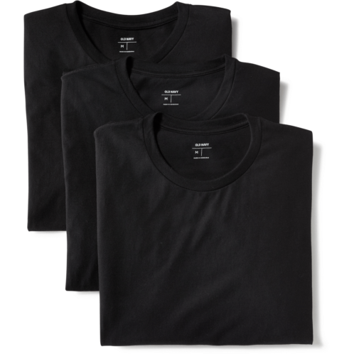 OldNavy Go-Dry Crew-Neck T-Shirts 3-Pack