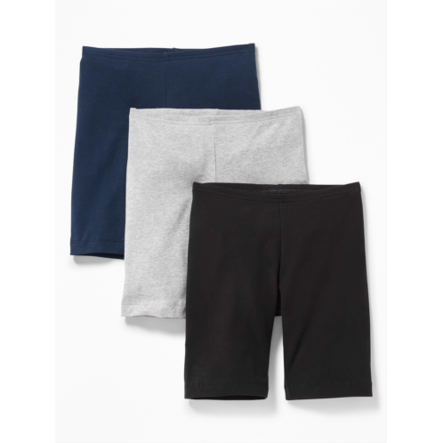 OldNavy Long Jersey Biker Shorts 3-Pack For Girls