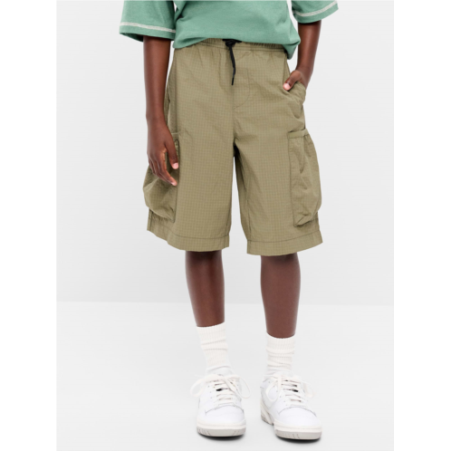 OldNavy Below Knee Super Baggy Ripstop Cargo Shorts for Boys