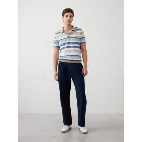 bananarepublic Textured Striped Sweater Polo