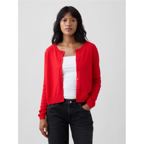Gap CashSoft Crewneck Cardigan