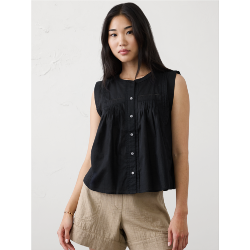 bananarepublic Picot High-Neck Top