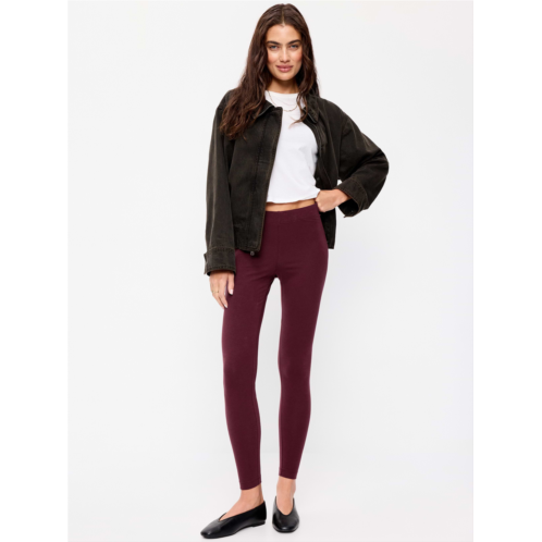 OldNavy High-Waisted Jersey Fashion Layering Leggings