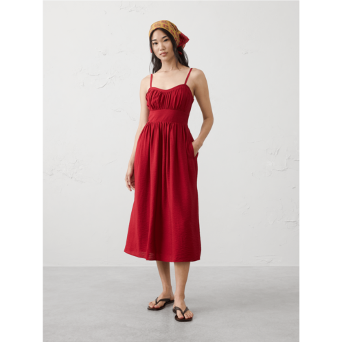bananarepublic Empire-Waist Midi Dress