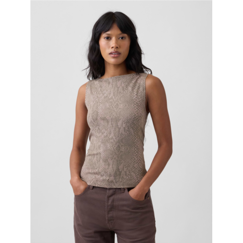 Gap Sleeveless Boatneck Tank Top