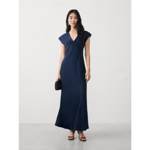bananarepublic Flutter-Sleeve Maxi Dress