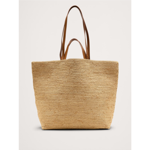 Bananarepublic Raffia Straw Tote