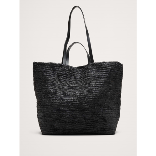 Bananarepublic Raffia Straw Tote