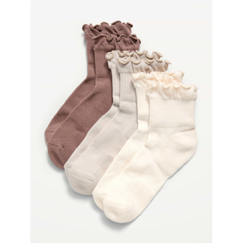 OldNavy Ruffled Athletic Socks 3-Pack