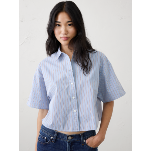 bananarepublic Boxy Cropped Shirt