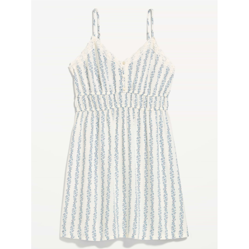 OldNavy Sleeveless Trousseau Mini Dress