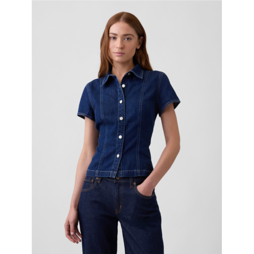 Gap Fitted Denim Shirt