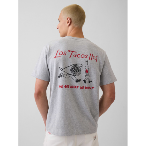 Gap Adult Los Tacos No. 1 Relaxed Graphic T-Shirt