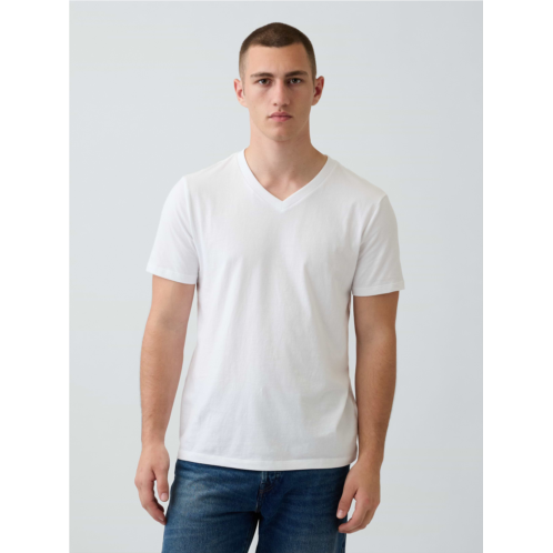 Gap Cotton Jersey V-Neck T-Shirt
